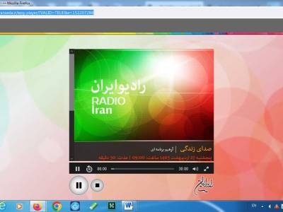 مصاحبه با رادیو ایران؛ در برنامه صدای زندگی ، با دکتر یزدان بخش و خانواده14030227