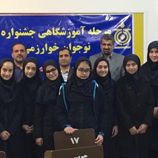 جشنواره نوجوان خوارزمی دبیرستان حاتمی زمستان95